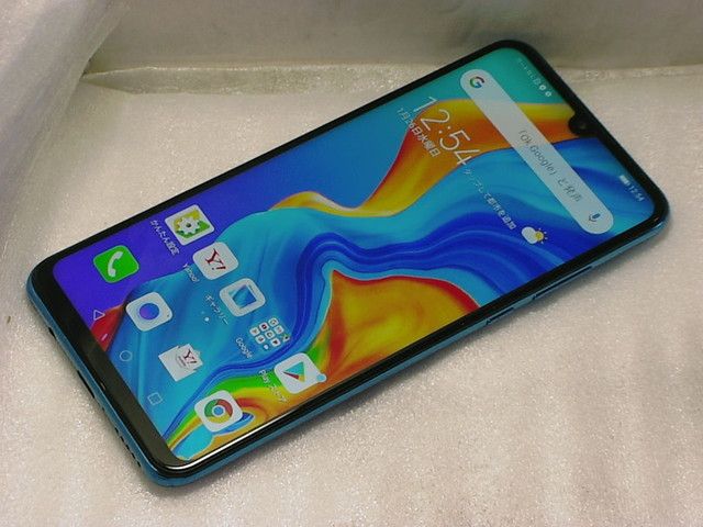 ムスビー｜セイモバイル☆国内SIMフリー HUAWEI P30 lite ブルー 