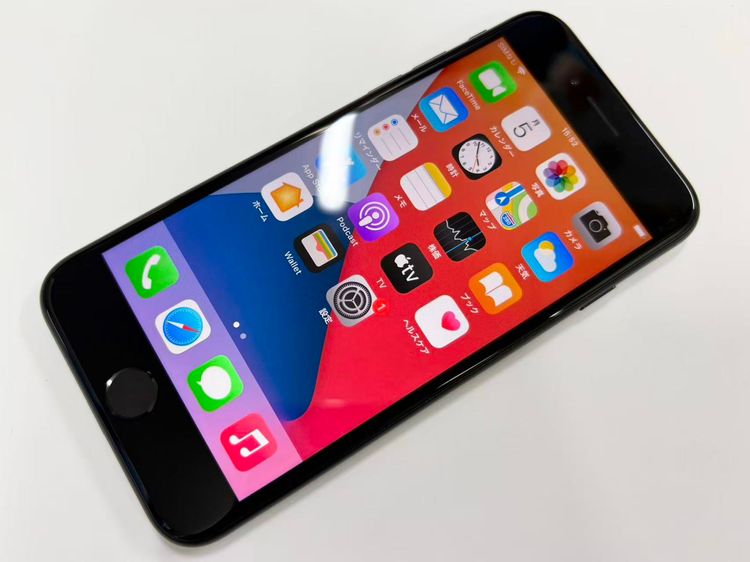 ������Х�����Хåƥ꡼100���SIM�ե꡼ iPhone SE(��2����) 64GB �֥�å�