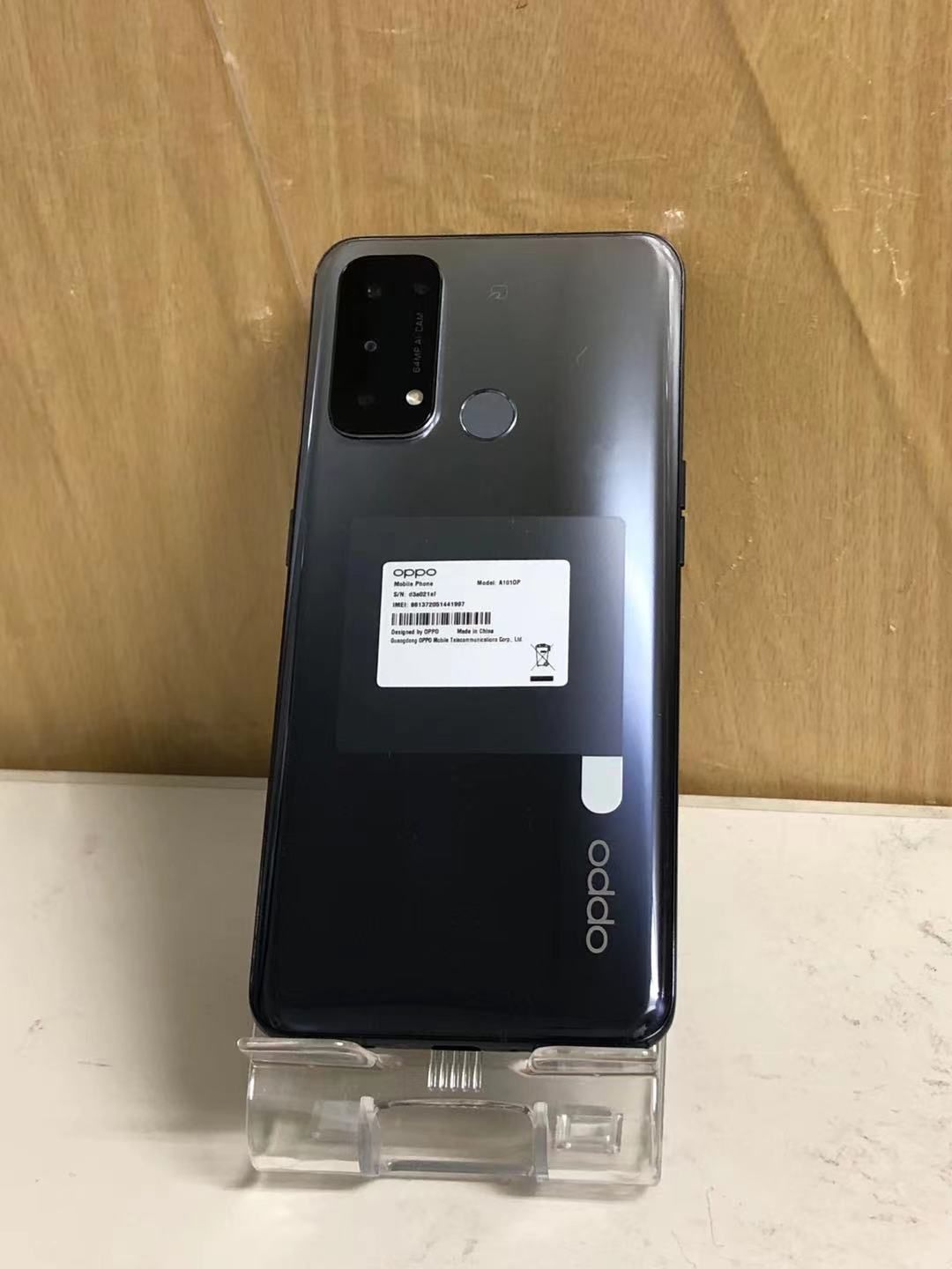 OPPO 嬉しく Reno5 A Y!mobile A1010P シルバーブラック