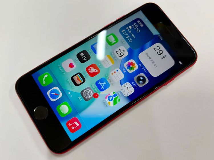 セイモバイル★バッテリー100%★SIMフリー iPhone SE(第2世代) 128GB レッド