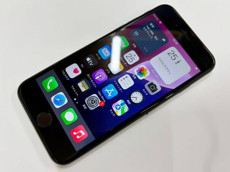 ������Х��������SIM�ե꡼ iPhone SE(��2����) 64GB �֥�å�