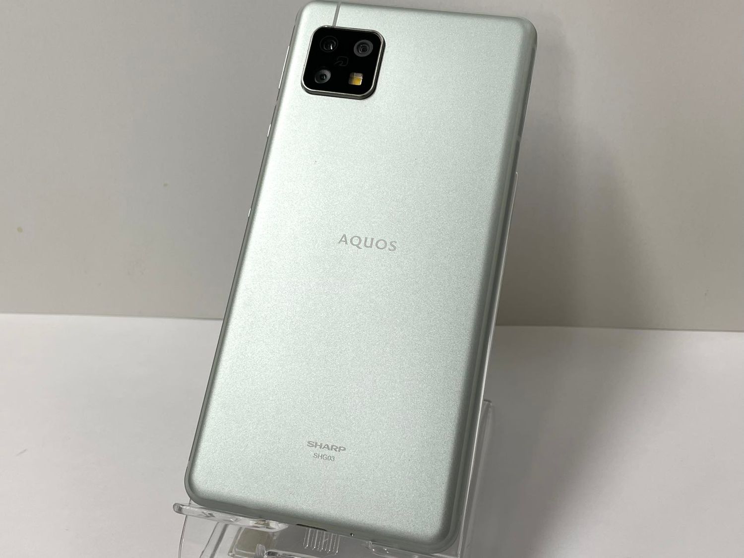 ムスビー｜セイモバイル☆SIMフリーau AQUOS sense5G SHG03 [オリーブ 