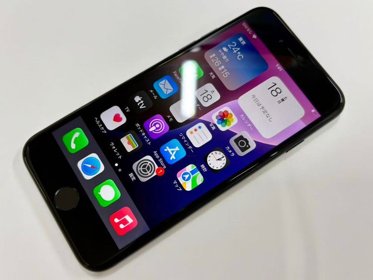 ХХåƥ꡼100% SIMե꡼iPhone SE3 64GB ߥåɥʥ