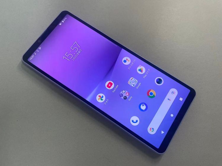 ������Х����SIM�ե꡼ AU Xperia 10 V SOG11 128GB ��٥����