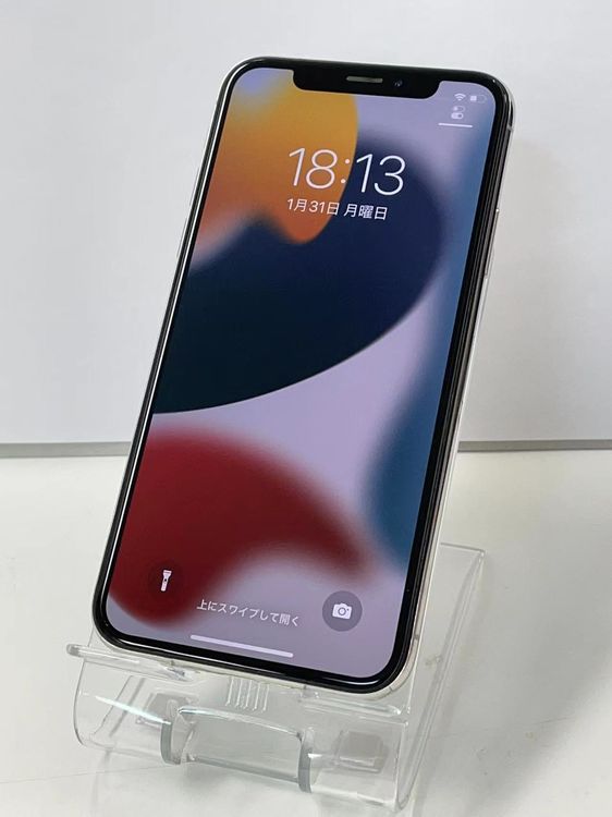������Х�����Хåƥ꡼91��SIM�ե꡼ iPhone X 64GB ����С�