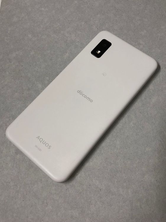 ������Х����SIM�ե꡼ docomo AQUOS wish3 �ۥ磻�� SH-53D