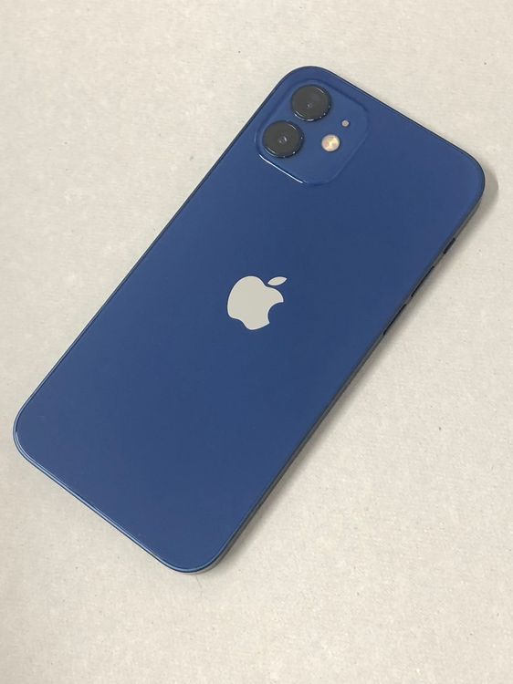 ������Х����SIM�ե꡼ iPhone 12 128GB �֥롼