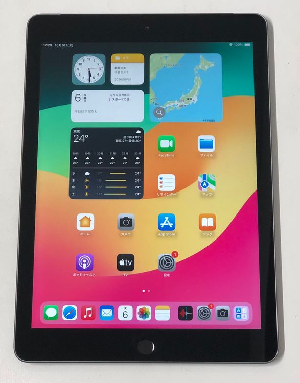 ������Х�������SIM�ե꡼ iPad6 Wi-Fi+Cellular 32GB ���ڡ������쥤