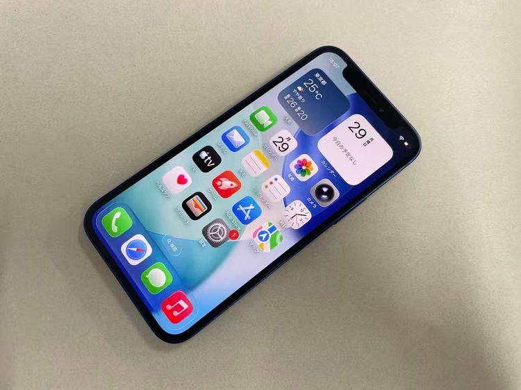 ������Х�����Хåƥ꡼90%����SIM�ե꡼ iPhone12 mini 256GB �֥롼