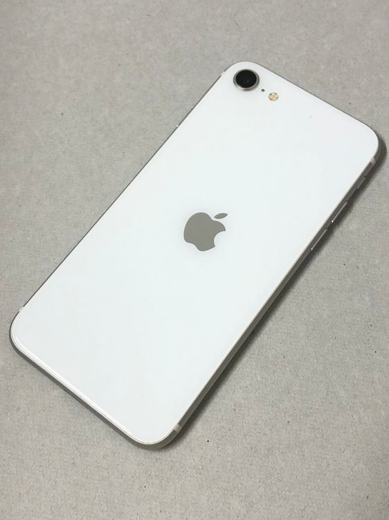 ������Х����SIM�ե꡼ iPhone SE2 64GB �ۥ磻��