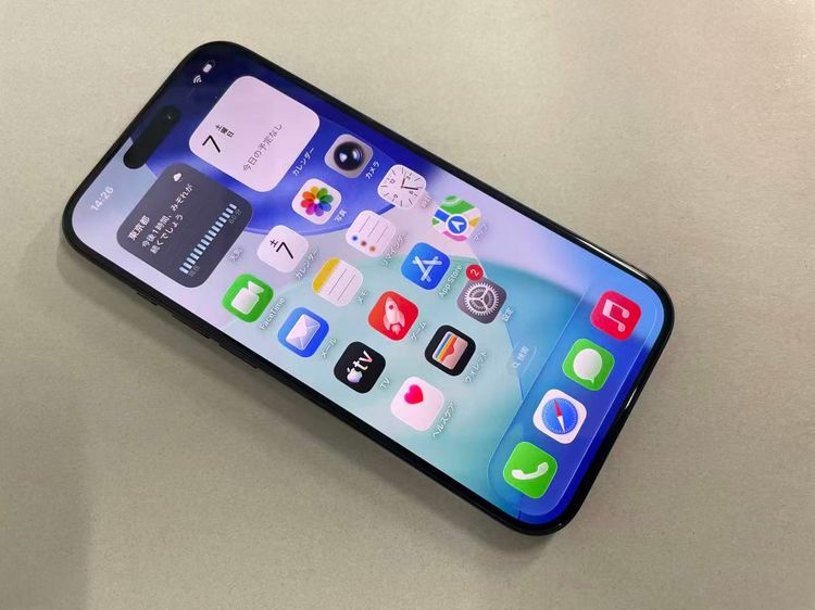 ������Х�����Хåƥ꡼93%SIM�ե꡼ iPhone15 Pro 128GB �֥�å������˥���