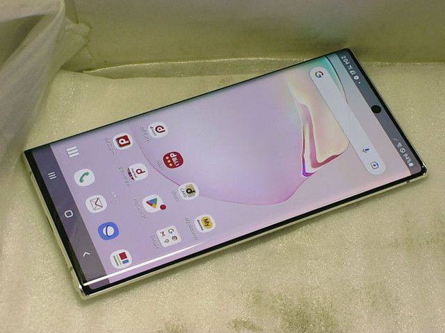 ムスビー｜セイモバイル☆国内SIMフリー Galaxy Note 10＋ ホワイト SC  