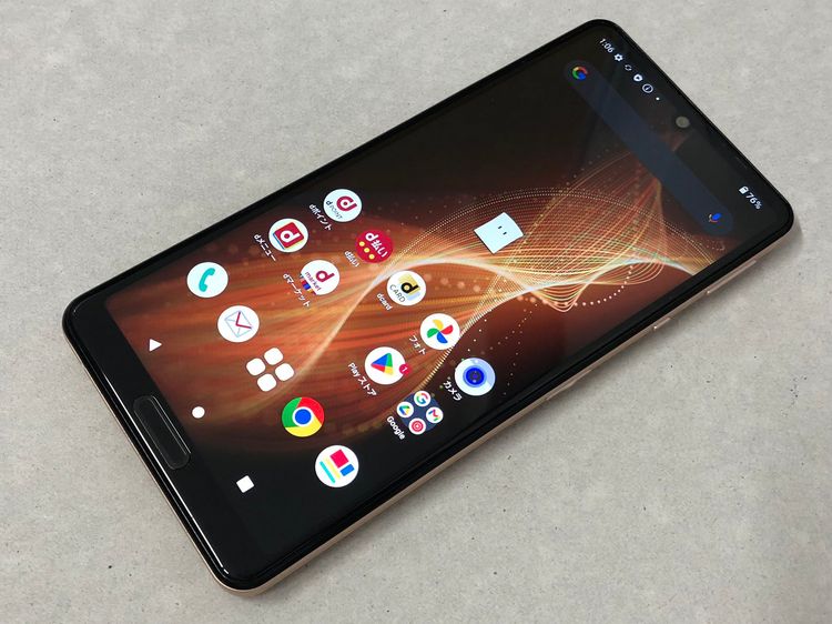 セイモバイル★SIMフリー docomo AQUOS sense5G ライトカッパー SH-53A