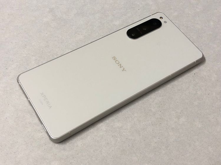 セイモバイル★SIMフリー AU Xperia 5 IV エクリュホワイト SOG09