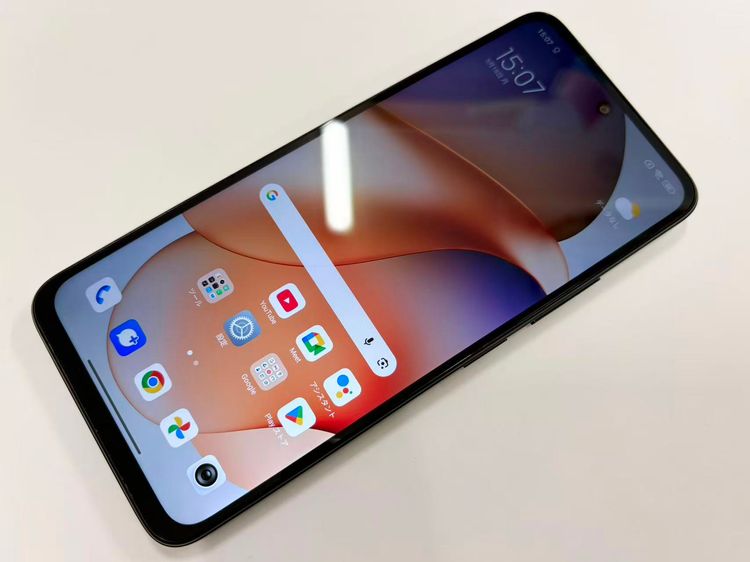 ������Х����SIM�ե꡼ AU Redmi 12 5G XIG03 �ߥåɥʥ��ȥ֥�å�