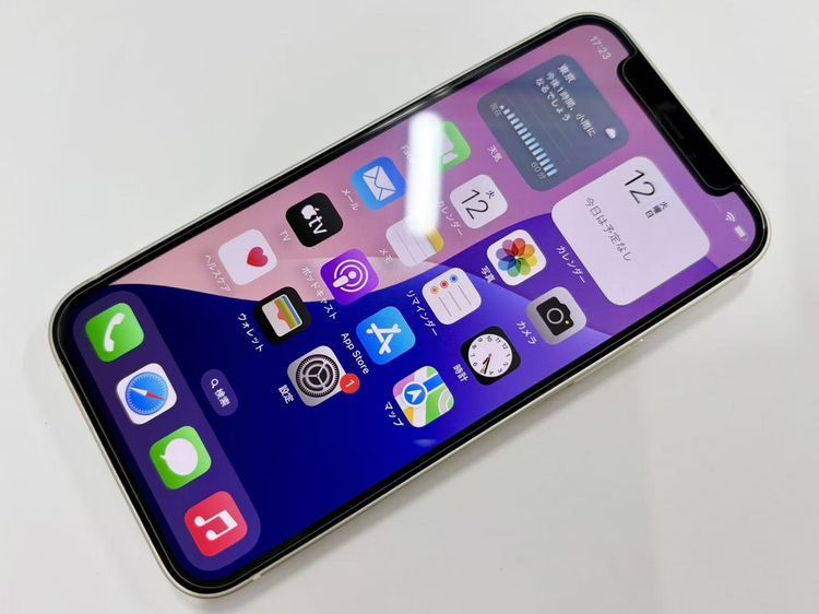 ������Х��������SIM�ե꡼ iPhone12 mini 256GB �ۥ磻��
