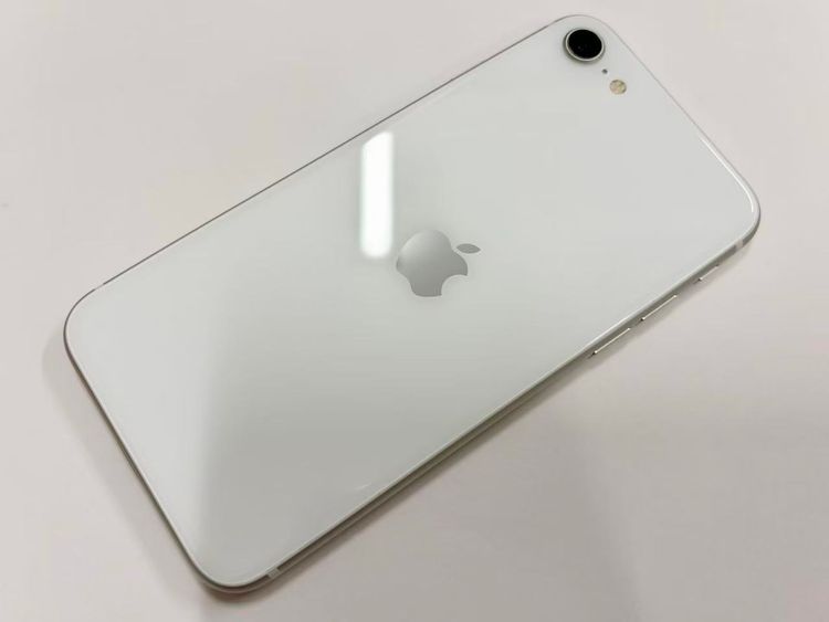 ������Х����SIM�ե꡼ iPhone SE(�裲����) 128GB �ۥ磻��