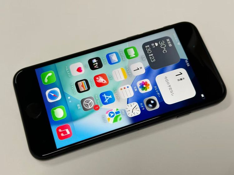 ������Х�����Хåƥ꡼90���SIM�ե꡼ iPhone SE(��2����) 64GB �֥�å�