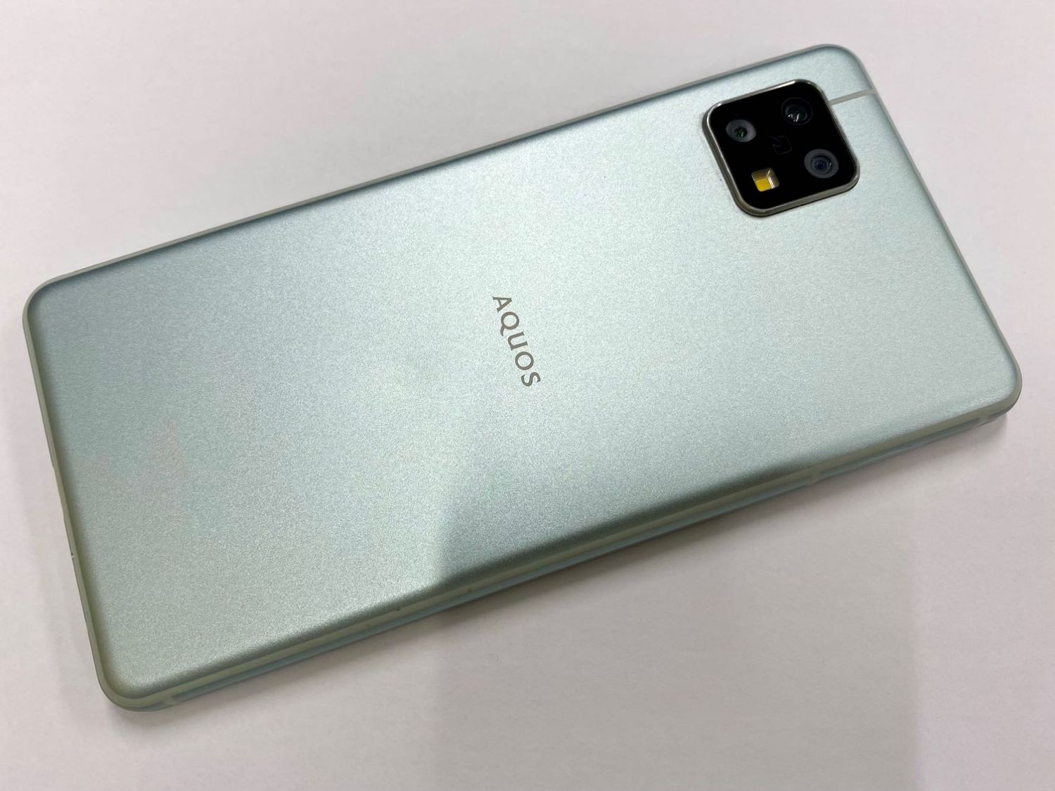 ムスビー｜セイモバイル☆国内SIMフリー UQ AQUOS sense5G オリーブ 