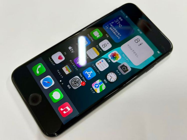 ������Х��������SIM�ե꡼ iPhone SE(��2����) 64GB �֥�å�