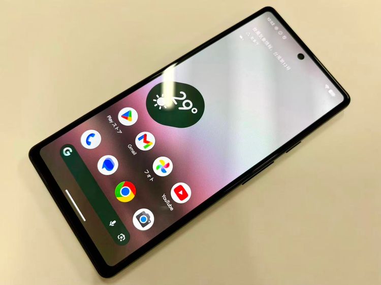 ������Х��������SIM�ե꡼ Google Pixel 6a 128GB [Chalk]