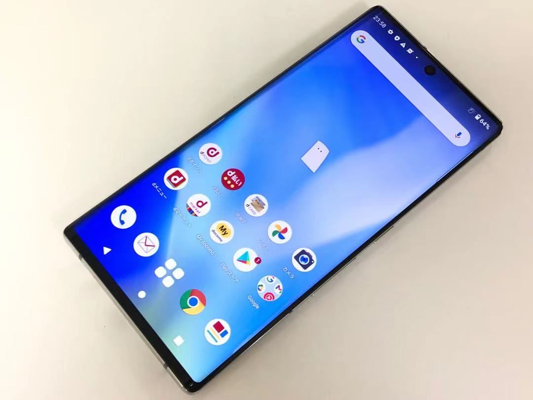 ムスビー｜セイモバイル☆国内SIMフリーarrows NX9 ホワイト F-52A 