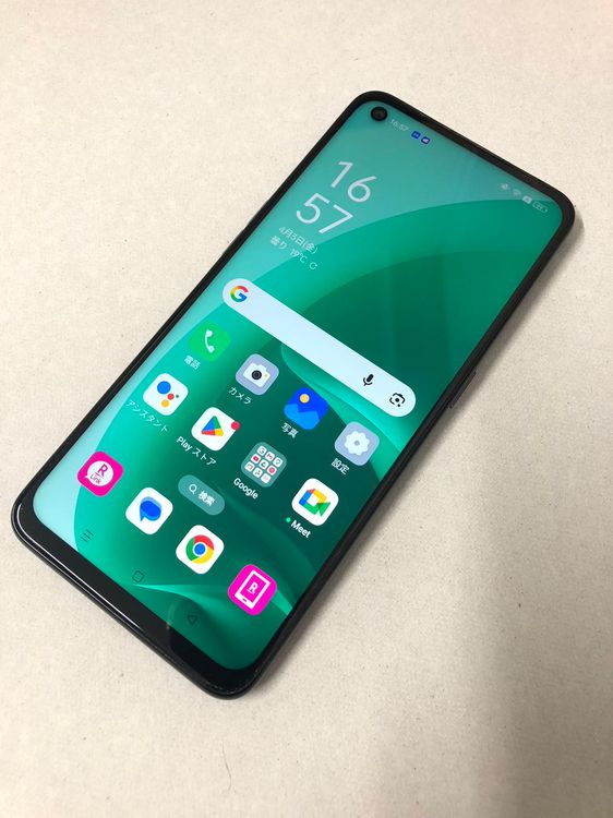 ������Х������ŷ��SIM�ե꡼ OPPO A55s 5G �֥�å� CPH2309