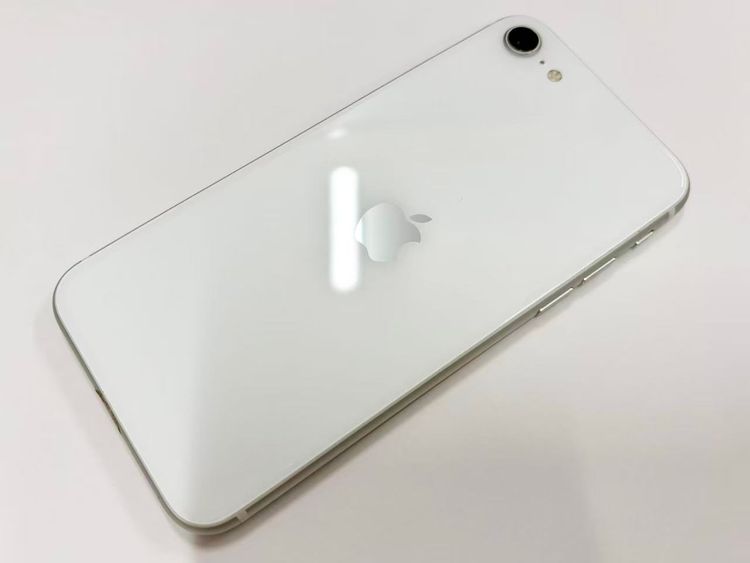 ������Х����SIM�ե꡼ iPhone SE(�裲����) 64GB �ۥ磻��