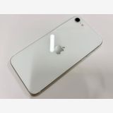 ������Х����SIM�ե꡼ iPhone SE(��2����) 128GB �ۥ磻��