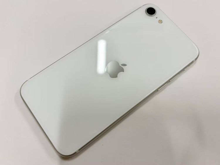 ������Х����SIM�ե꡼ iPhone SE(��2����) 128GB �ۥ磻��