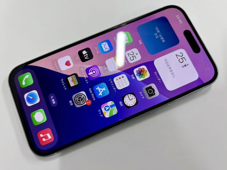 ������Х�����Хåƥ꡼95�� SIM�ե꡼ iPhone15 128GB �֥롼