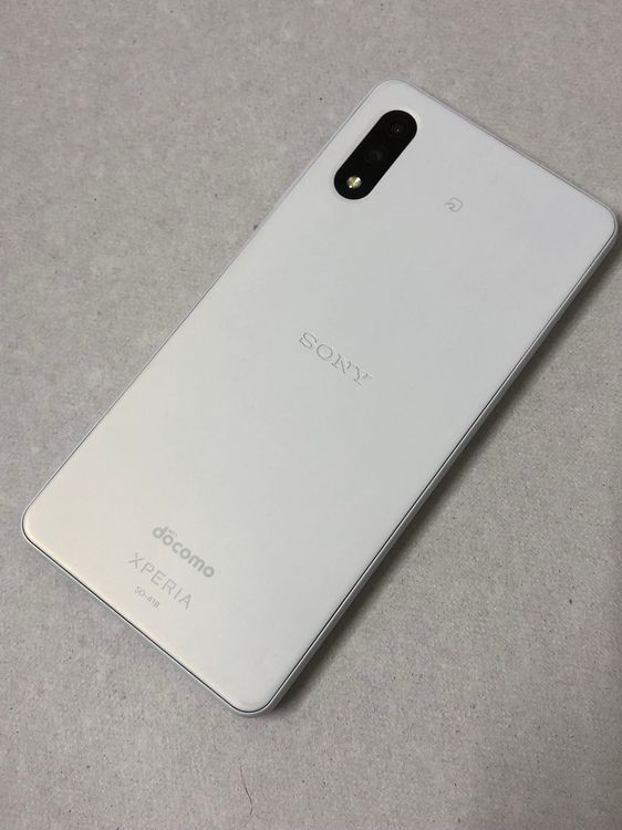 ������Х����SIM�ե꡼ docomo Xperia Ace II �ۥ磻�� SO-41B