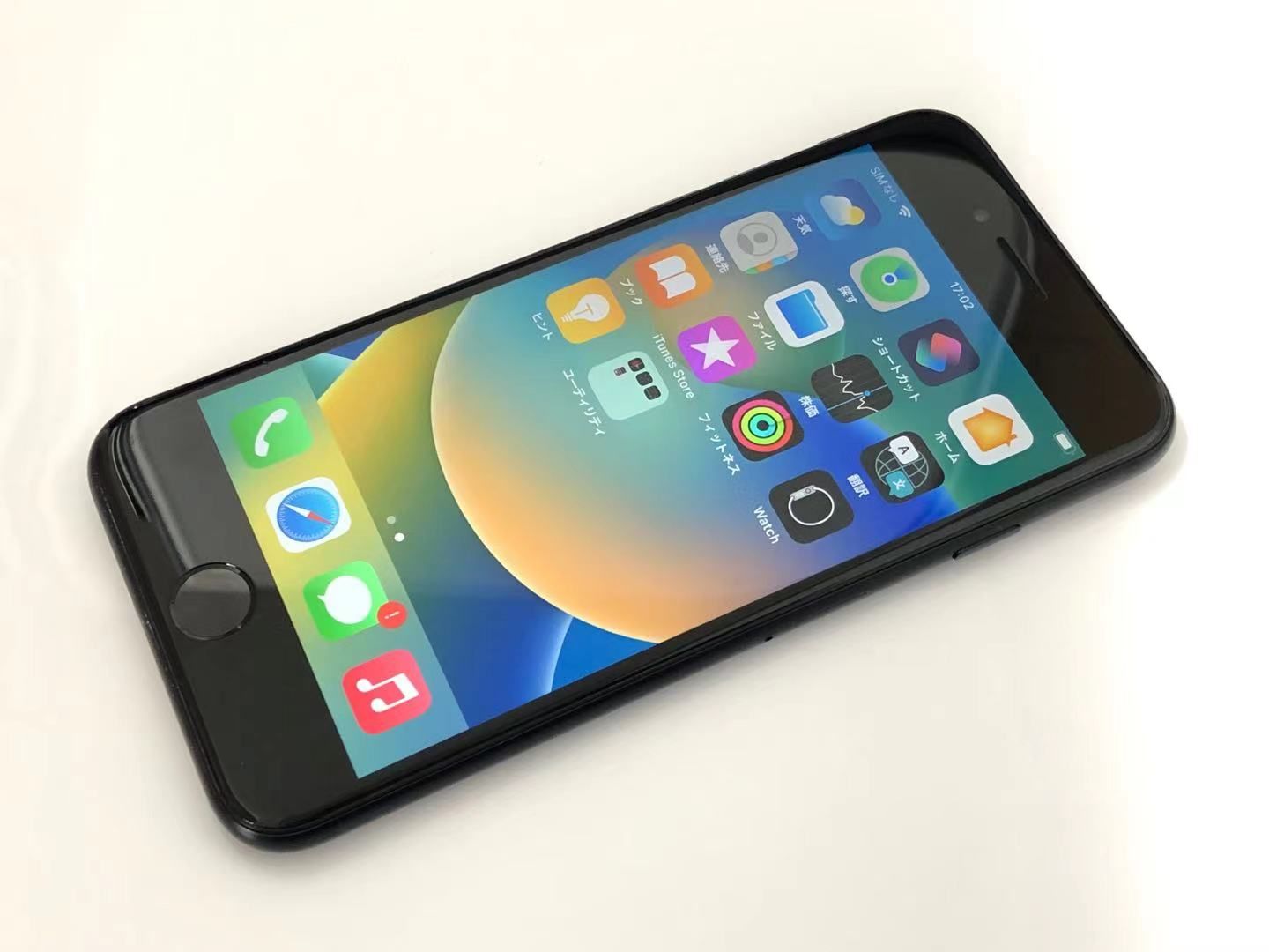 iPhone SE2 ブラック 64GB 本体au版 simロック解除（iPhone se 第二  