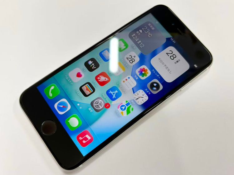 ������Х��������SIM�ե꡼ iPhone SE(�裲����) 64GB �ۥ磻��