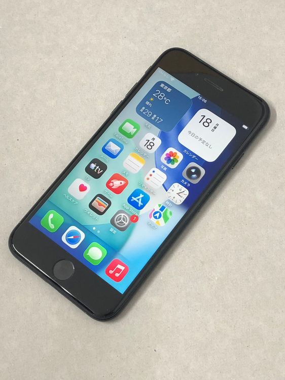 ������Х����SIM�ե꡼ iPhone SE2 128GB �֥�å�