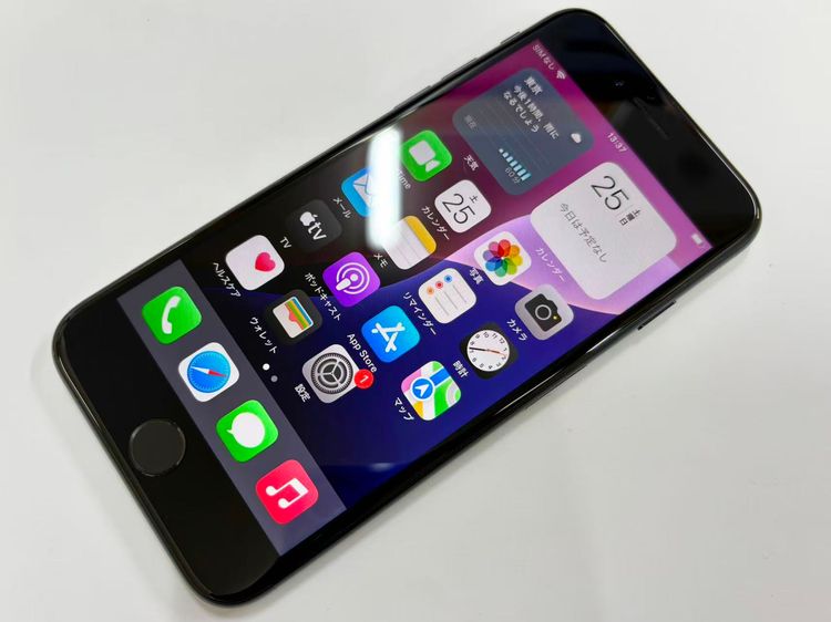 セイモバイル★バッテリー100%★SIMフリー iPhone SE(第3世代) 64GB ブラック