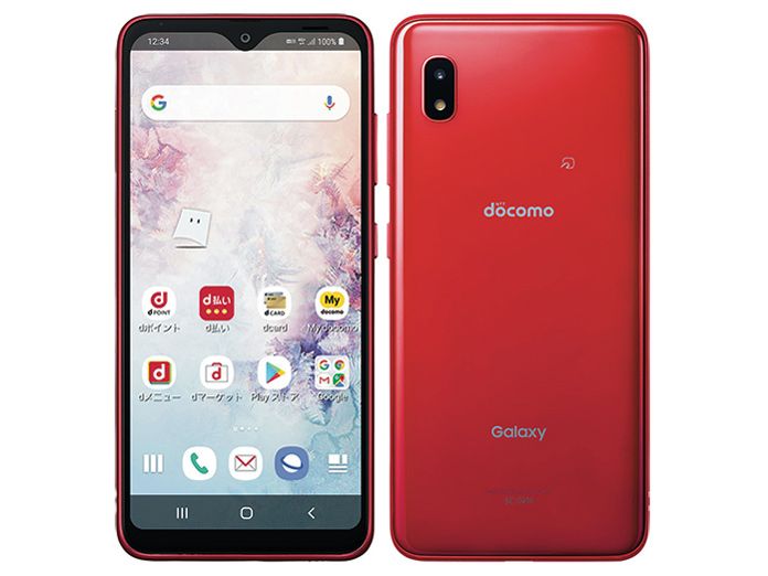 ������Х����SIM�ե꡼docomo Galaxy A20 SC-02M ��