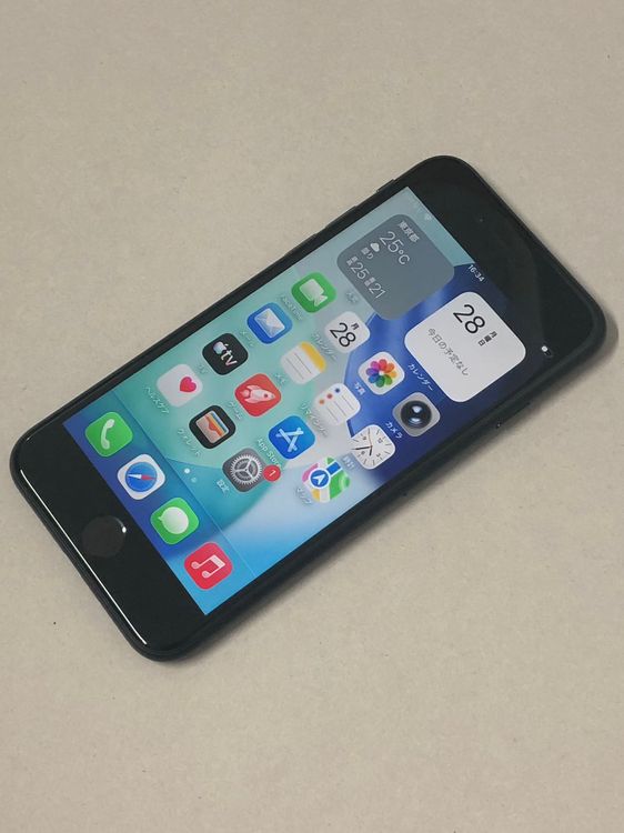������Х����SIM�ե꡼ iPhone SE2 64GB �֥�å�