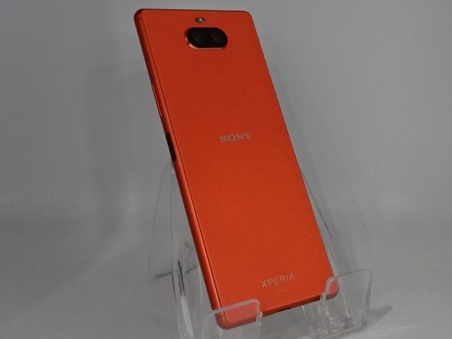 ムスビー｜セイモバイル☆国内SIMフリーAU Xperia 8 SOV42 オレンジ  