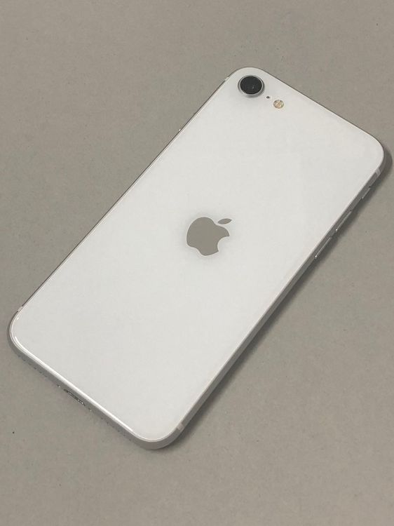 ������Х�����Хåƥ꡼100���SIM�ե꡼ iPhone SE2 64GB �ۥ磻��