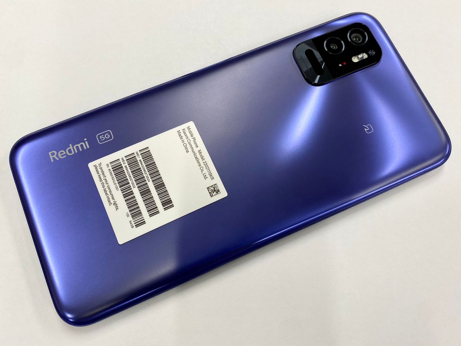 美品】 Redmi Note 10T ナイトタイムブルー 64 GB スマホ 【公式通販】 【美品】Redmi Note 10T ナイトタイムブルー