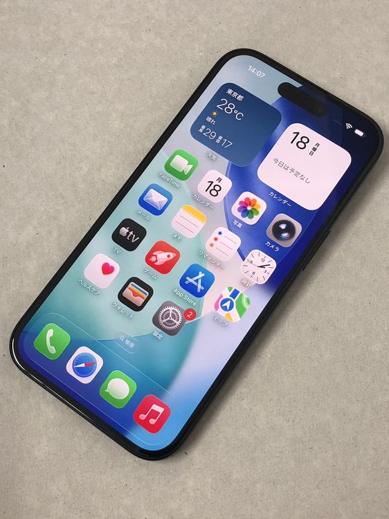 ������Х����SIM�ե꡼ iPhone 15 128GB �֥�å� MTMH3J/A
