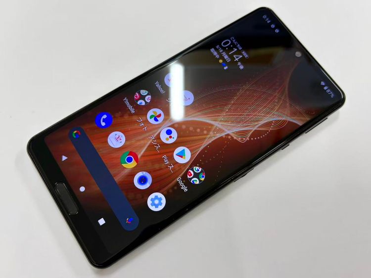 ������Х����SIM�ե꡼ Ymobile AQUOS sense5G A105SH �֥�å�