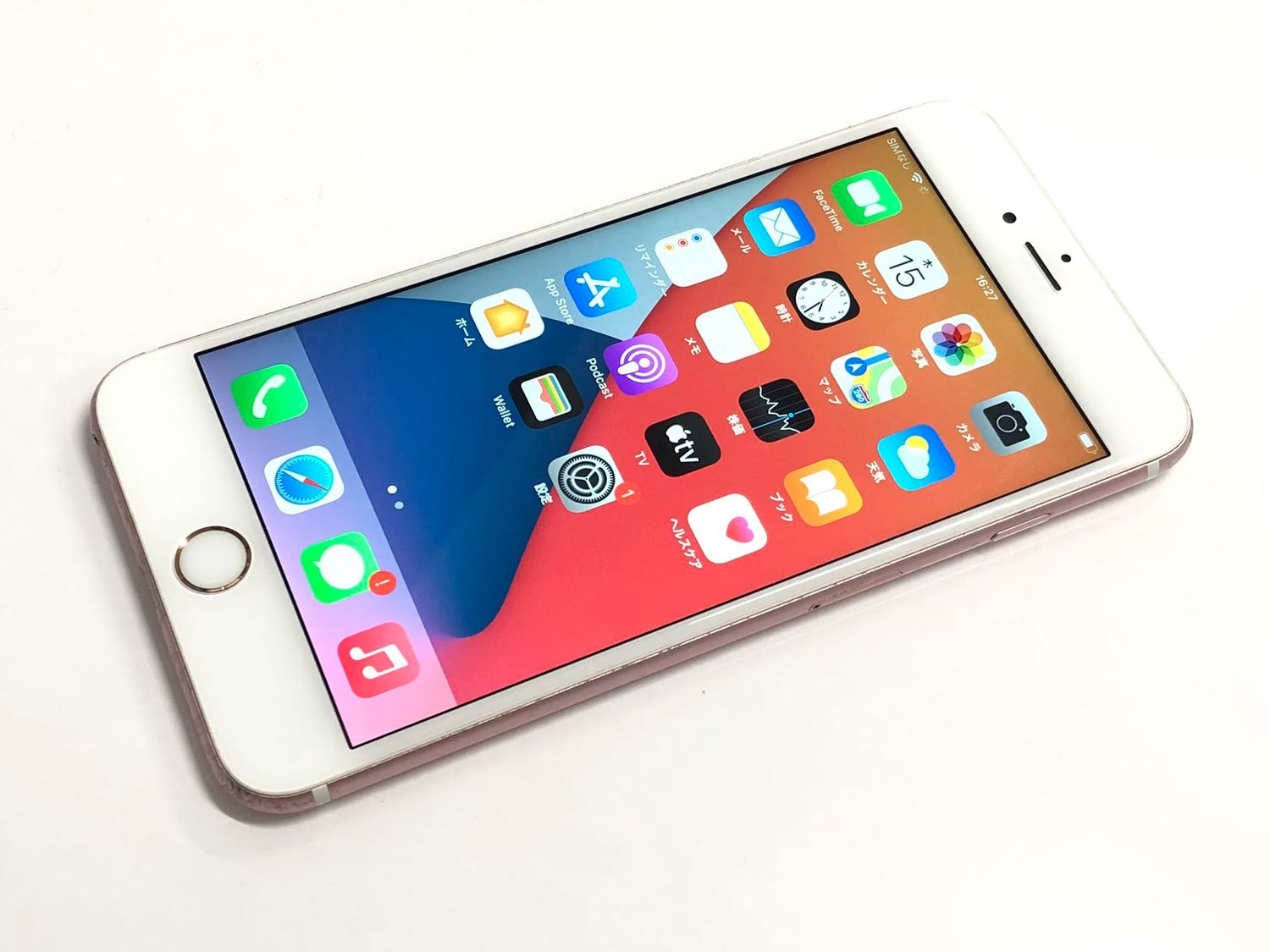 ムスビー｜セイモバイル☆国内SIMフリー iPhone 6s Plus 64GB ローズ  