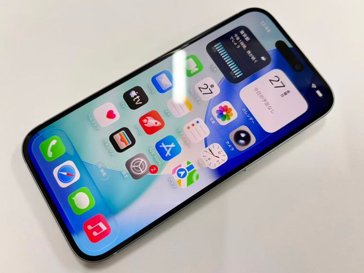 ������Х�����Хåƥ꡼100���SIM�ե꡼ iPhone15 128GB �֥롼