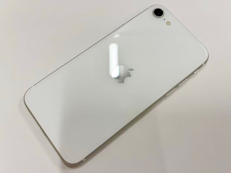 ������Х����SIM�ե꡼ iPhone SE(�裲����) 64GB �ۥ磻��