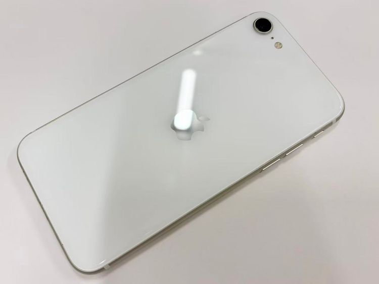 ������Х����SIM�ե꡼ iPhone SE(��2����) 64GB �ۥ磻��