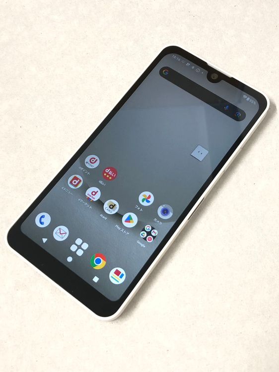 ������Х����SIM�ե꡼ docomo AQUOS wish3 �ۥ磻�� SH-53D