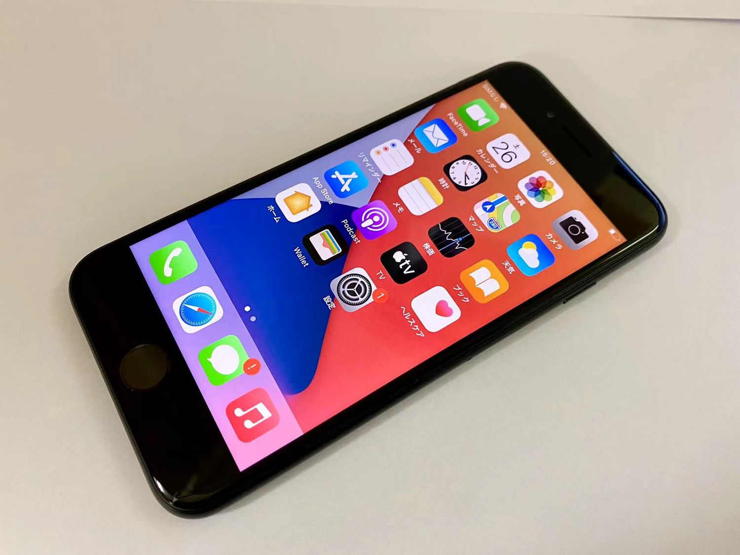 ムスビー｜セイモバイル☆バッテリー99％ SIMフリー iPhoneSE2 64GB 