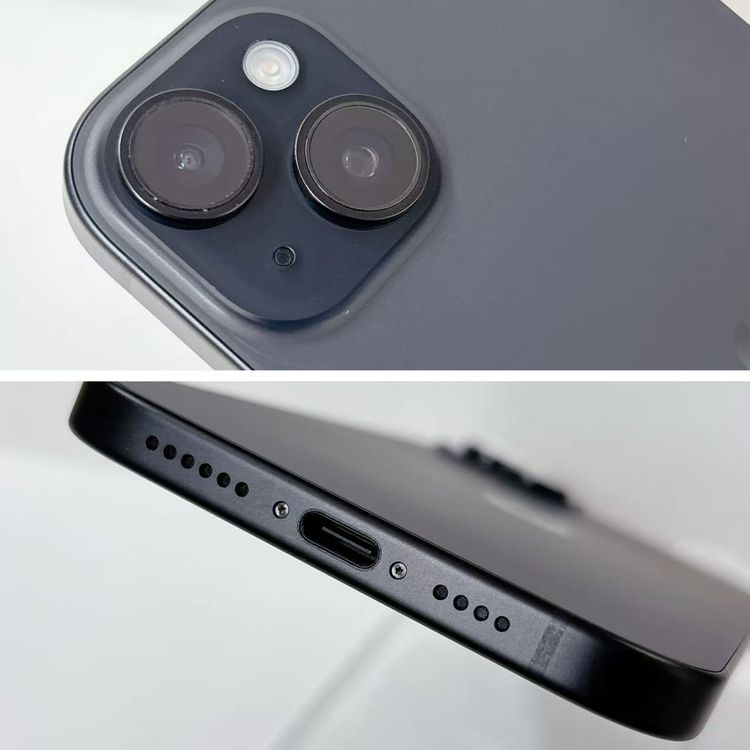 ������Х�����Хåƥ꡼100���SIM�ե꡼ iPhone 15 Plus 128GB �֥�å�